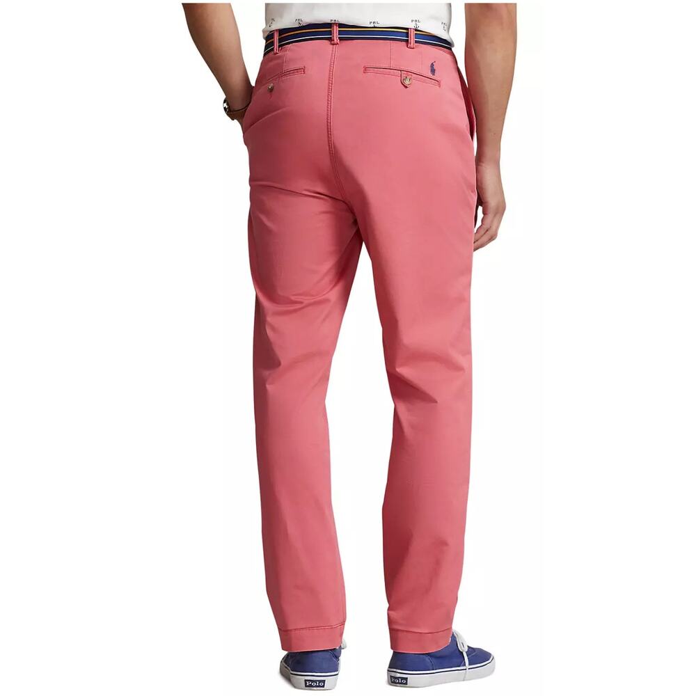 Polo Ralph Lauren Polo Chino Twill‎ 100% Cotton Mens Pants Size 34/34 Salmon